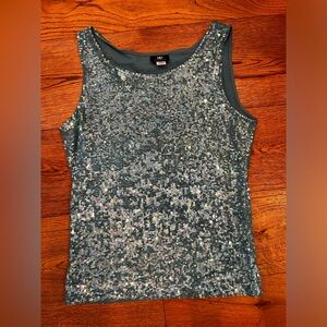 Sonia BOGNER Sequin Tank Top - Size 8